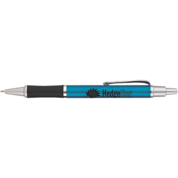 Metallic Pen w/ Black Gripper - Metallic Pen w/ Black Gripper - Image 2 of 5