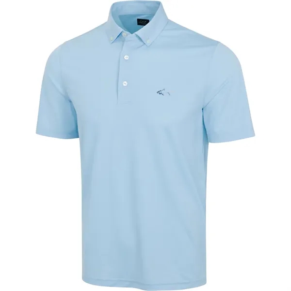Gregnorman® Button-Down Freedom Pique UPF 20+ Stripe Polo