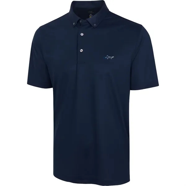 Gregnorman® Button-Down Freedom Pique UPF 20+ Stripe Polo