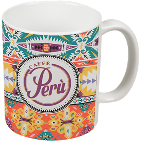 11 oz Full Color Stoneware Executive Mug