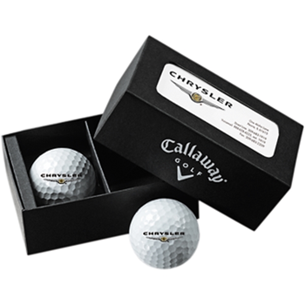 Callaway 2-Golf Ball Business Card Box