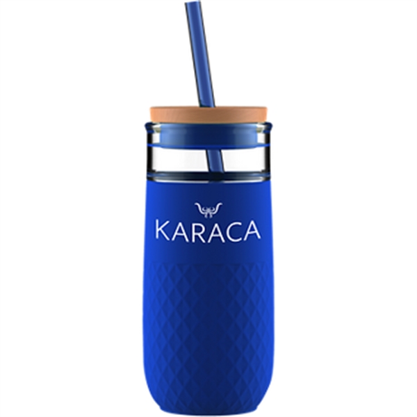 18 oz Ello Glass Tumbler