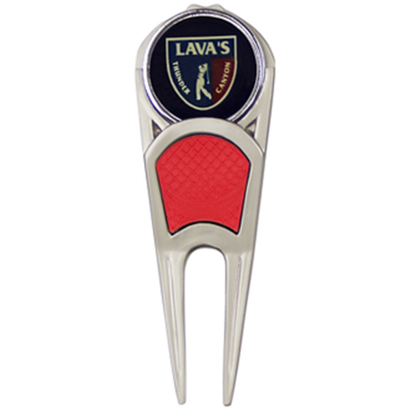 Custom Lite Touch Divot Tool With Clip