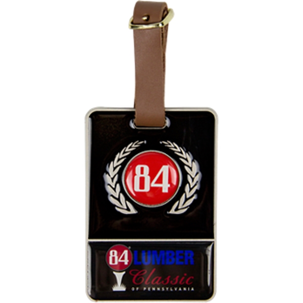 Metal Bag Tag with Colorfill