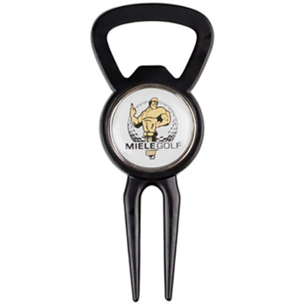 Bottle Opener Tool with Ball Marker