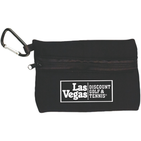 Custom Neoprene Ditty Bag With Carabiner