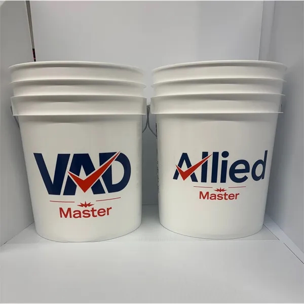 Custom 5 gal Plastic Bucket