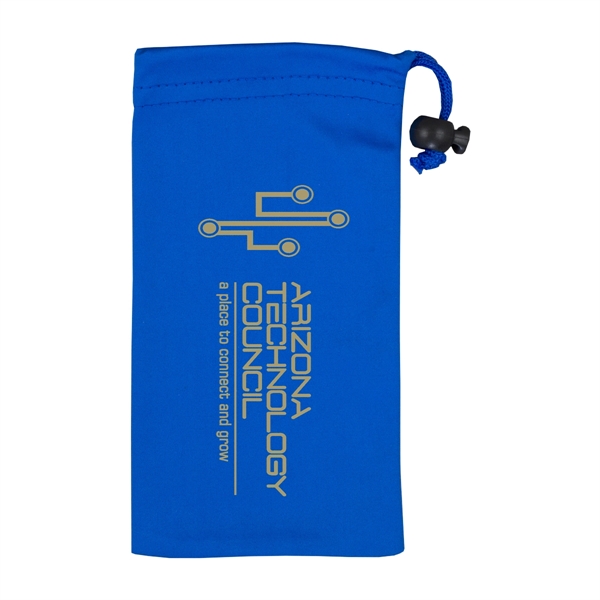 Clean-n-Carry Microfiber Drawstring Pouch For Cell Phones - Clean-n-Carry Microfiber Drawstring Pouch For Cell Phones - Image 1 of 14