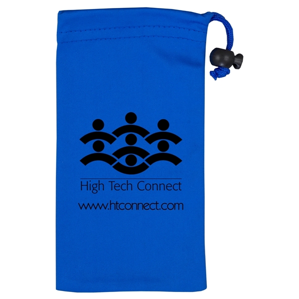 Clean-n-Carry Microfiber Drawstring Pouch For Cell Phones - Clean-n-Carry Microfiber Drawstring Pouch For Cell Phones - Image 8 of 14