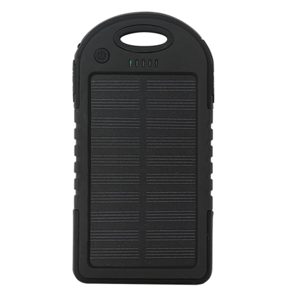 4000mAh Solar Power Bank - 4000mAh Solar Power Bank - Image 0 of 1