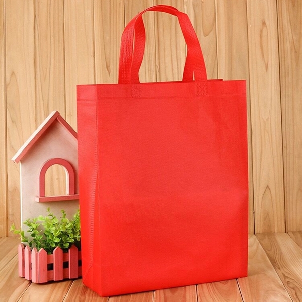 Customize Non-Woven Tote Bag (10" W x 13 3/4" H x 4" D) - Customize Non-Woven Tote Bag (10" W x 13 3/4" H x 4" D) - Image 1 of 14