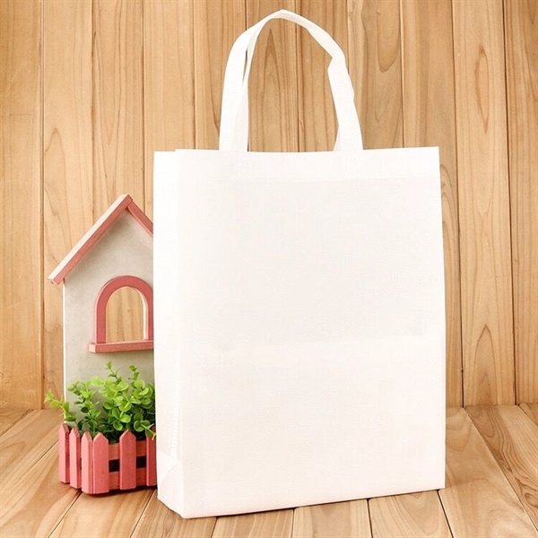 Customize Non-Woven Tote Bag (10" W x 13 3/4" H x 4" D) - Customize Non-Woven Tote Bag (10" W x 13 3/4" H x 4" D) - Image 5 of 14