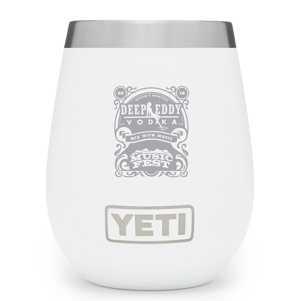 Engraved 10 oz Yeti Stemless Wine Tumbler - Engraved 10 oz Yeti Stemless Wine Tumbler - Image 1 of 7