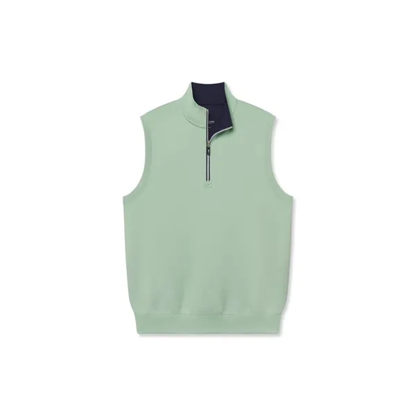 Fairway & Greene Men's "Caves" Tech Quarter-Zip Vest