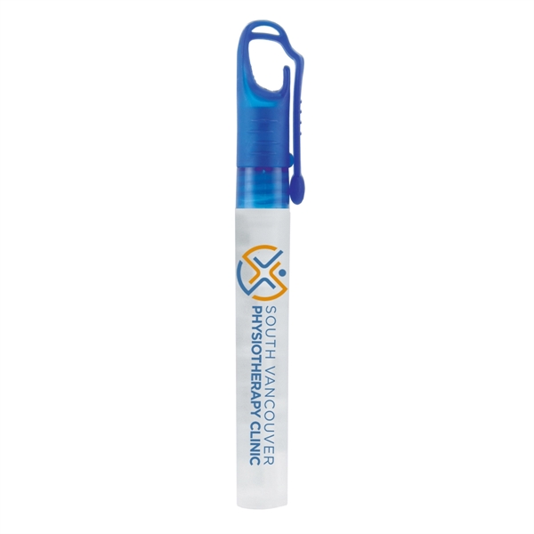 Custom SprayClip 10 ml. Antibacterial Hand Sanitizer Spray Pump