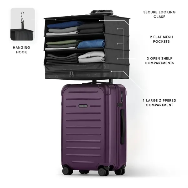 Solgaard® Large Carry-On Closet Lite w/ Polycarbonate Shell
