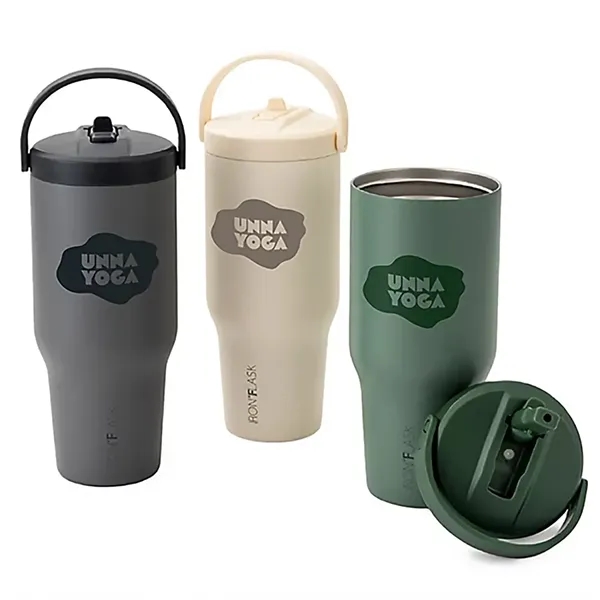 Iron Flask Sidekick Straw Lid Water Bottle