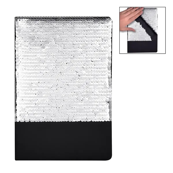 Custom Flip Sequin Notebook