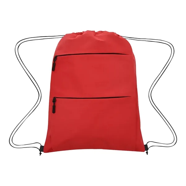 Custom Affinity Soft Feel Drawstring Bag