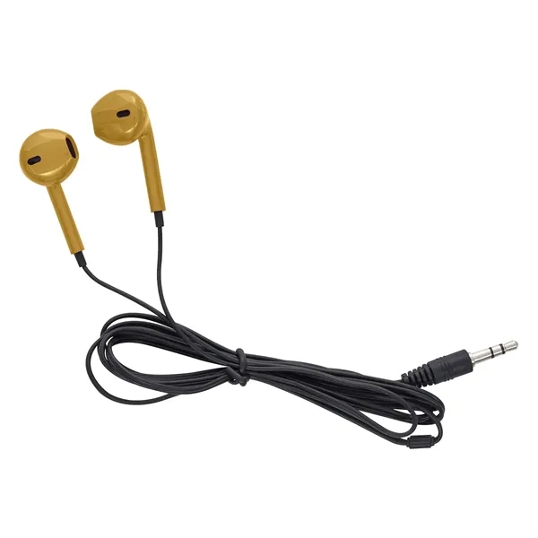 Custom Metallic Wired Earbuds