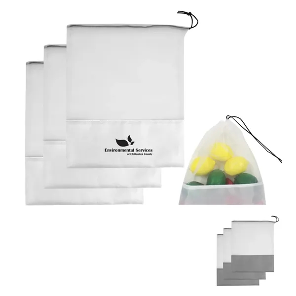 3 PC. Market Mesh Set With 100% RPET Material