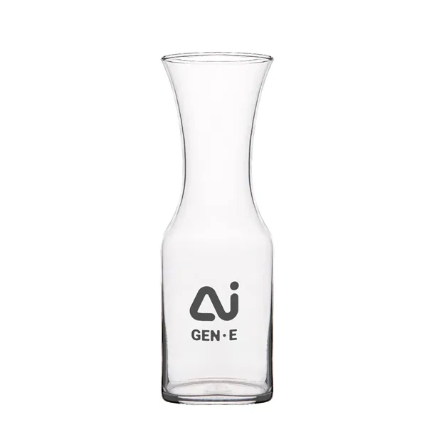 Custom 34 Oz. Clear Glass Carafe