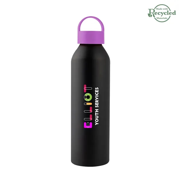 Custom 22 Oz. Darcy Aluminum Bottle With Recycled Lid