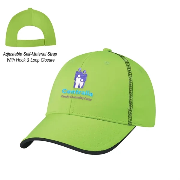 Contrast Stitch Cap
