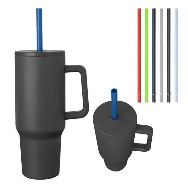 Custom 40 Oz. Jackson Basics Intrepid Stainless Steel Tumbler