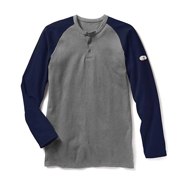 Rasco® FR Two Toned Henley T-Shirt - Rasco® FR Two Toned Henley T-Shirt - Image 1 of 3