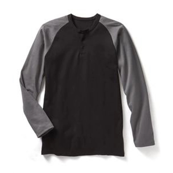 Rasco® FR Two Toned Henley T-Shirt - Rasco® FR Two Toned Henley T-Shirt - Image 3 of 3