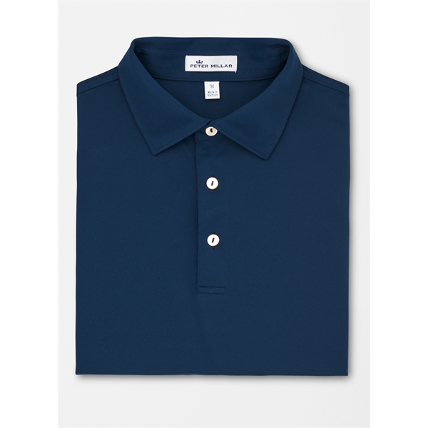 Peter Millar Men's Solid Stretch Polo - Peter Millar Men's Solid Stretch Polo - Image 2 of 3