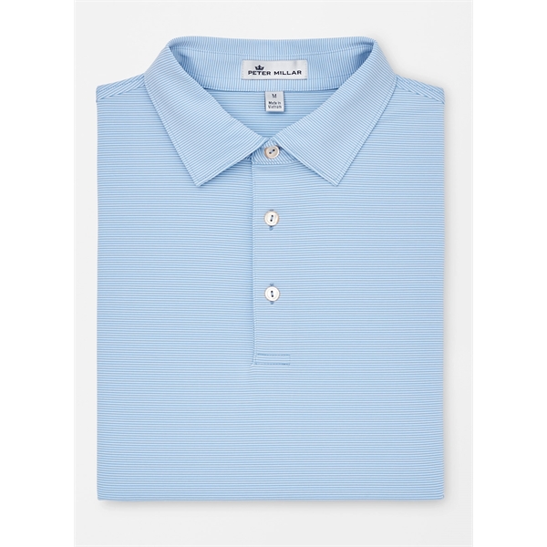 Peter Millar Men's Jubilee Striped Polo - Peter Millar Men's Jubilee Striped Polo - Image 1 of 4