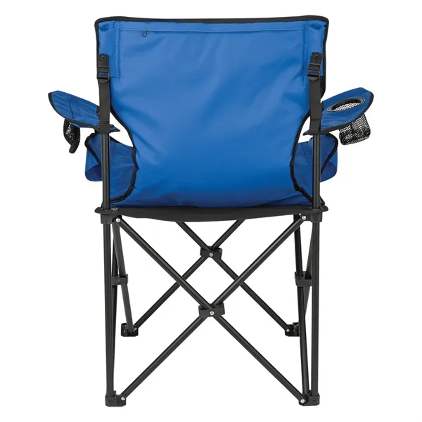 Custom Deluxe Padded Folding Chair With Carrying Bag