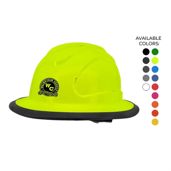 THE JUDGE 6-POINT RATCHET TYPE I FULL BRIM HARD HAT