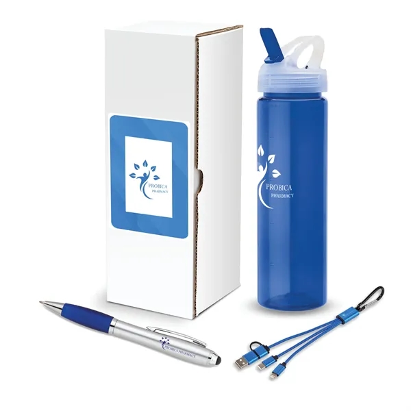 Custom Salon 3-Piece Trade Show Gift Set