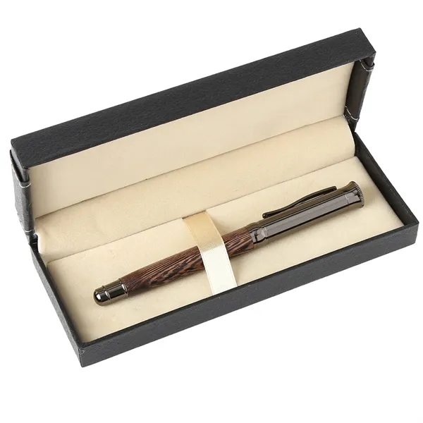 TiTUS® High-quality Vintage Wooden Rollerball Pen Gift Box