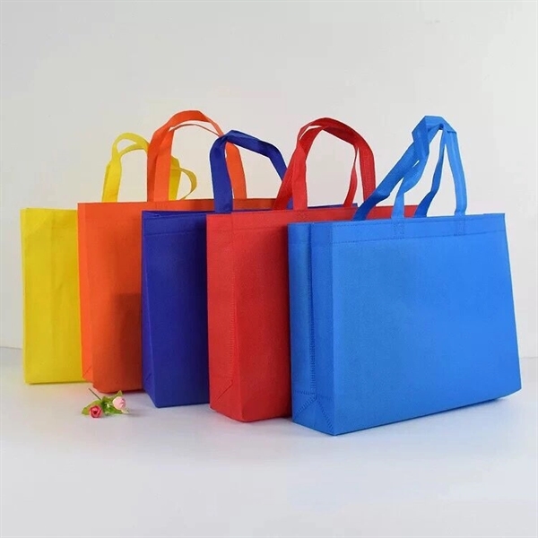 Promotional Non-Woven Tote Bag (13 3/4" W x 10" H x 4" D) - Promotional Non-Woven Tote Bag (13 3/4" W x 10" H x 4" D) - Image 2 of 23