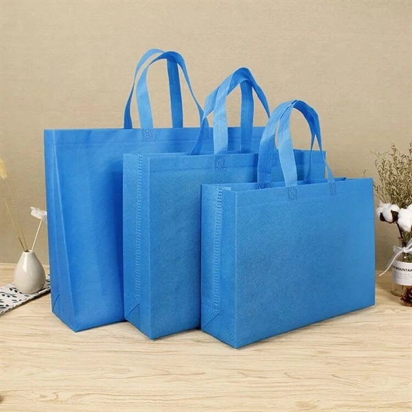 Promotional Non-Woven Tote Bag (13 3/4" W x 10" H x 4" D) - Promotional Non-Woven Tote Bag (13 3/4" W x 10" H x 4" D) - Image 4 of 23