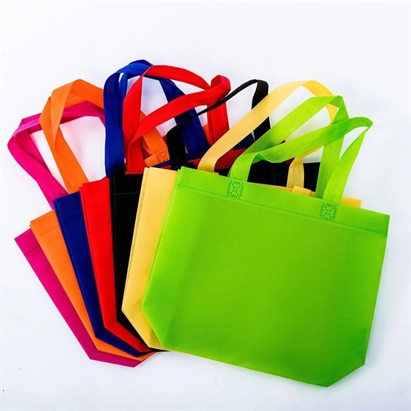 Promotional Non-Woven Tote Bag (13 3/4" W x 10" H x 4" D) - Promotional Non-Woven Tote Bag (13 3/4" W x 10" H x 4" D) - Image 7 of 23