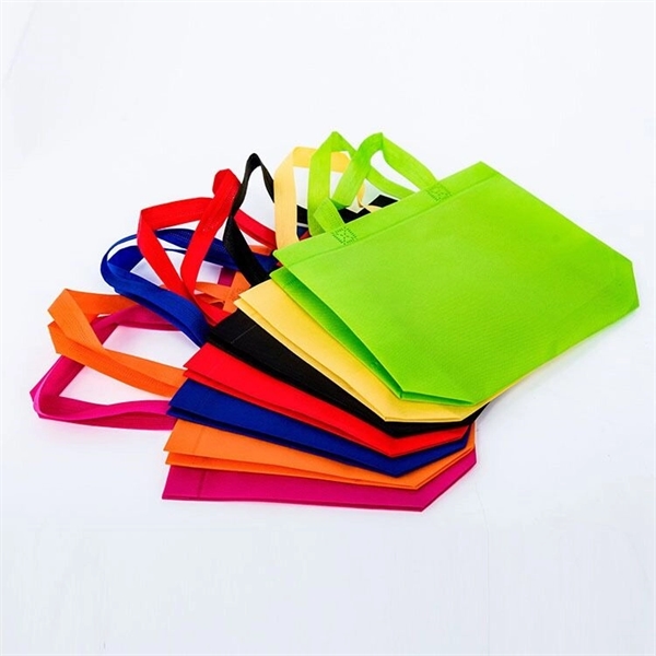 Promotional Non-Woven Tote Bag (13 3/4" W x 10" H x 4" D) - Promotional Non-Woven Tote Bag (13 3/4" W x 10" H x 4" D) - Image 8 of 23