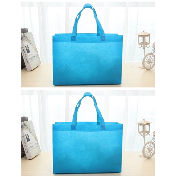 Promotional Non-Woven Tote Bag (13 3/4" W x 10" H x 4" D) - Promotional Non-Woven Tote Bag (13 3/4" W x 10" H x 4" D) - Image 16 of 23