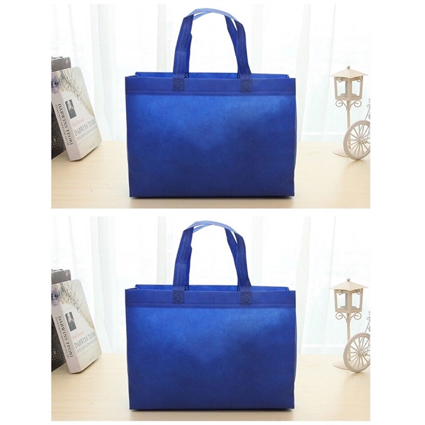 Promotional Non-Woven Tote Bag (13 3/4" W x 10" H x 4" D) - Promotional Non-Woven Tote Bag (13 3/4" W x 10" H x 4" D) - Image 17 of 23