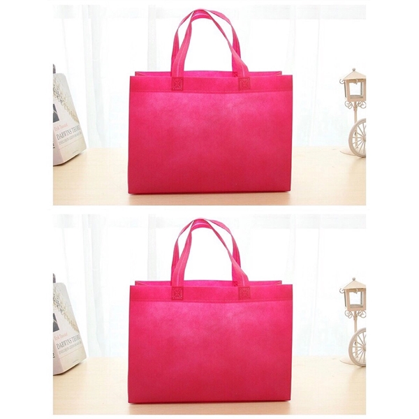 Promotional Non-Woven Tote Bag (13 3/4" W x 10" H x 4" D) - Promotional Non-Woven Tote Bag (13 3/4" W x 10" H x 4" D) - Image 18 of 23
