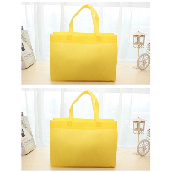 Promotional Non-Woven Tote Bag (13 3/4" W x 10" H x 4" D) - Promotional Non-Woven Tote Bag (13 3/4" W x 10" H x 4" D) - Image 19 of 23