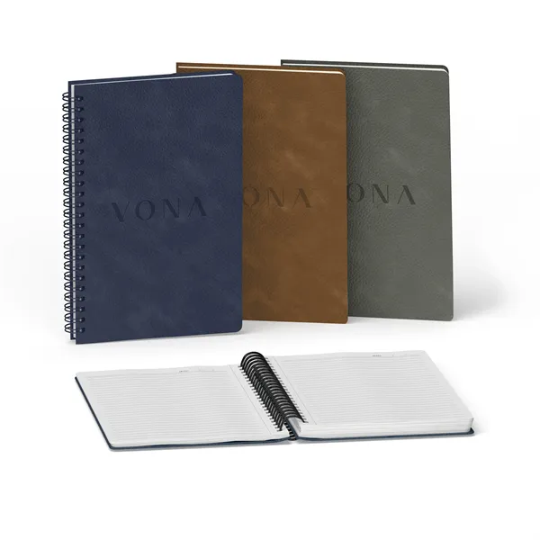 Old Money Soft Cover Spiral Journal