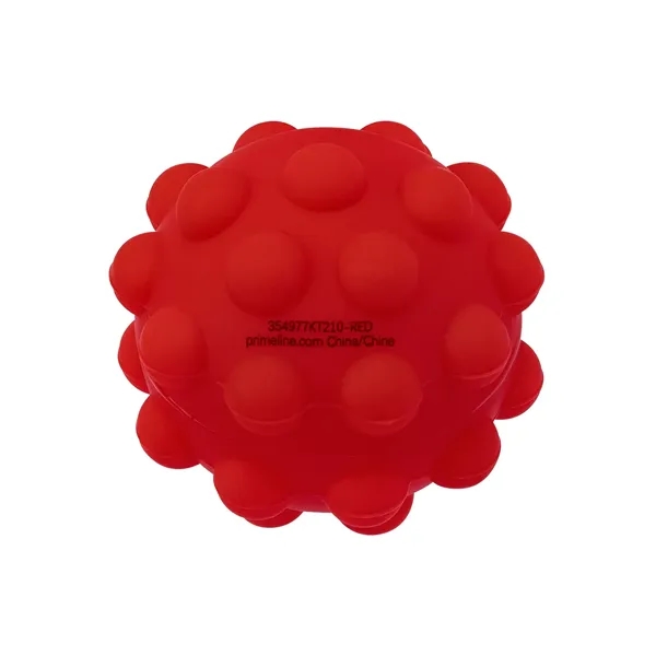 Recycled Push Pop Bubble Ball Fidget Sensory Keychain