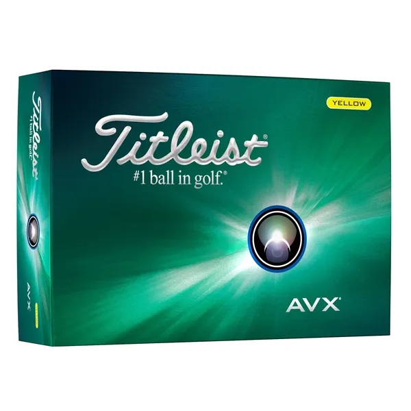 Titleist® AVX® Yellow Golf Ball Std Serv