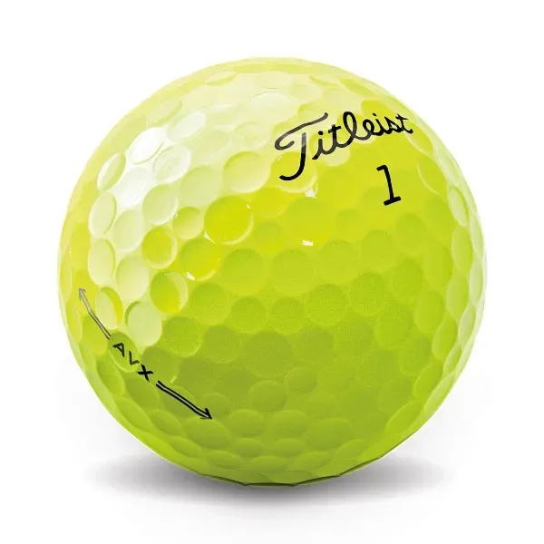 Titleist® AVX® Yellow Golf Ball Std Serv