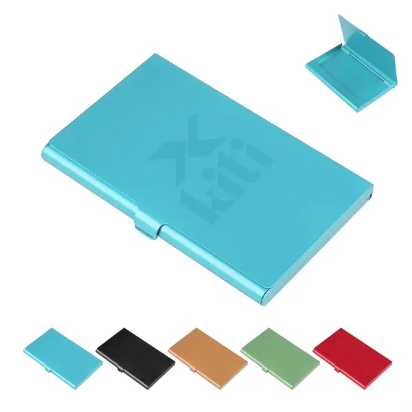 Slim Metal Business Card Holder Case